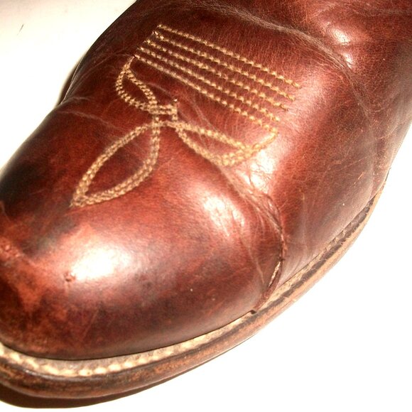 Vintage 1977 Stewart Boot Co Tucson, Az Handmade Western Boots 13D $1200 READ! - Picture 7 of 12